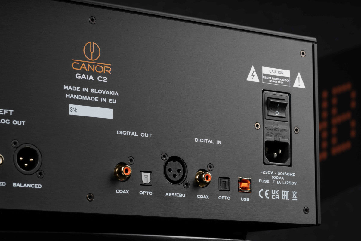 Canor Gaia C2 - Tube DAC with CD Player
