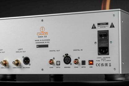Canor Gaia C2 - Tube DAC with CD Player