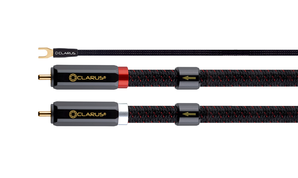 Clarus Cable Crimson MKII Phono RCA Cables