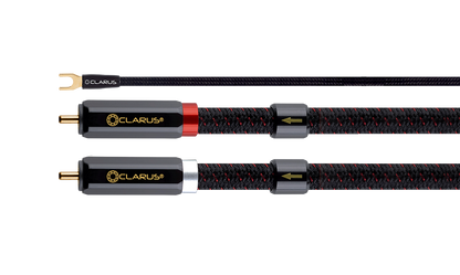 Clarus Cable Crimson MKII Phono RCA Cables