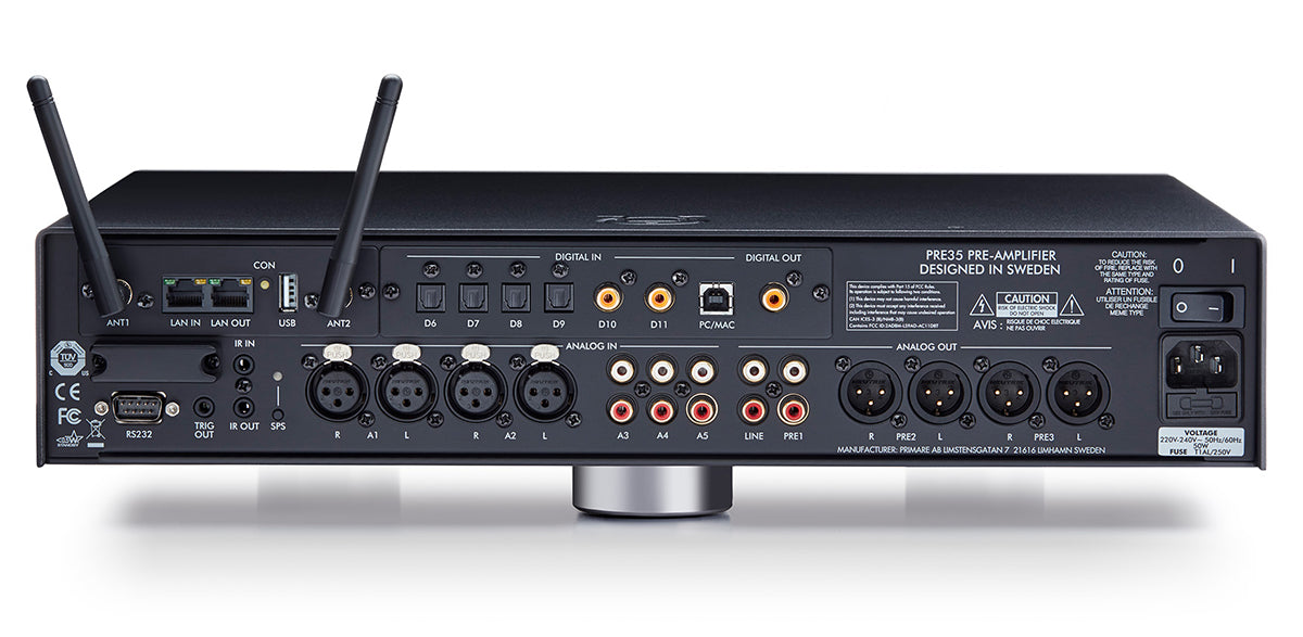 Primare Audio PRE35 Prisma DM36 – Modular Preamplifier and Network Player