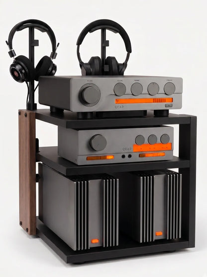 Guild Nines NanoRack Audio Rack With Lighted Shelf