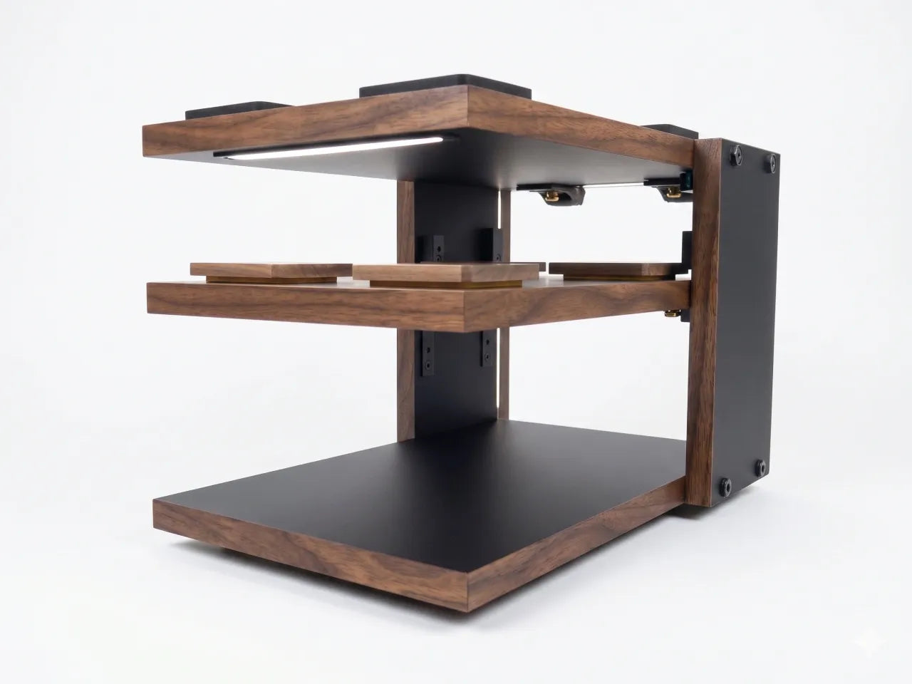 Guild Nines NanoRack Audio Rack With Lighted Shelf