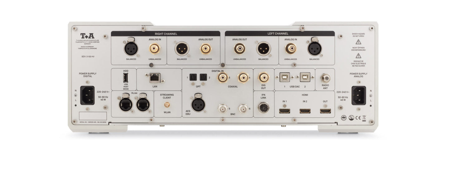 T+A SDV 3100 HV REFERENCE Streaming DAC Preamp