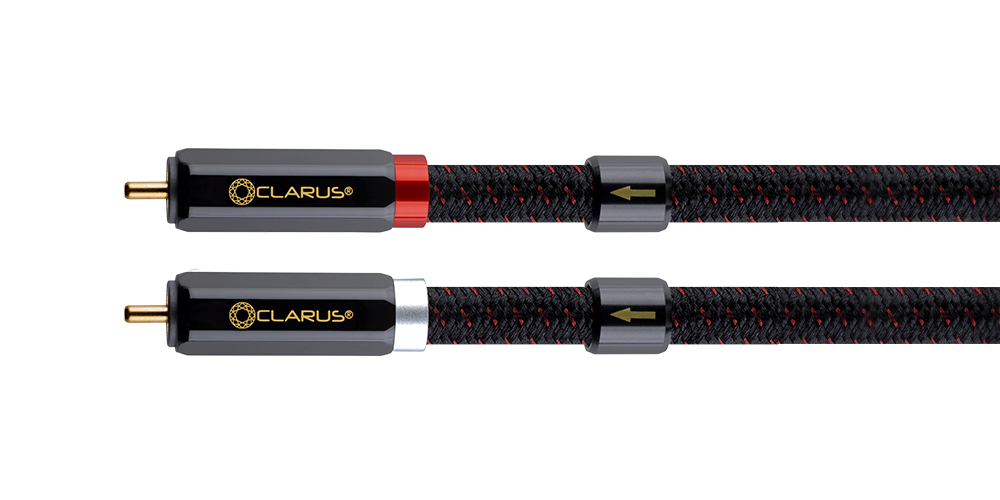 Clarus Cable Crimson MKII Single-Ended RCA Audio Cables