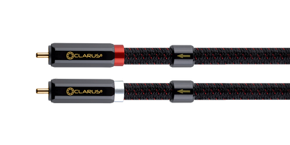 Clarus Cable Crimson MKII Single-Ended RCA Audio Cables