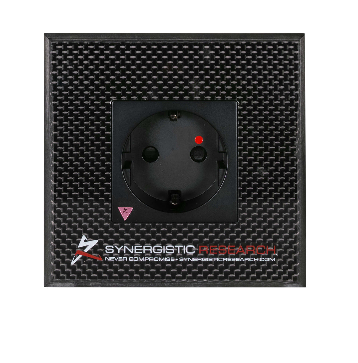 Synergistic Research uef pink schuko outlet carbon fiber cover
