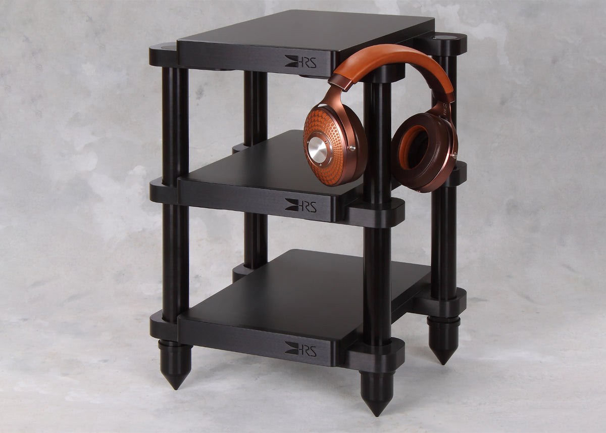 HRS EXRH Headphone System Stand — manufacturer photography