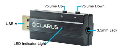 Clarus Cable CODA Portable MQA DAC