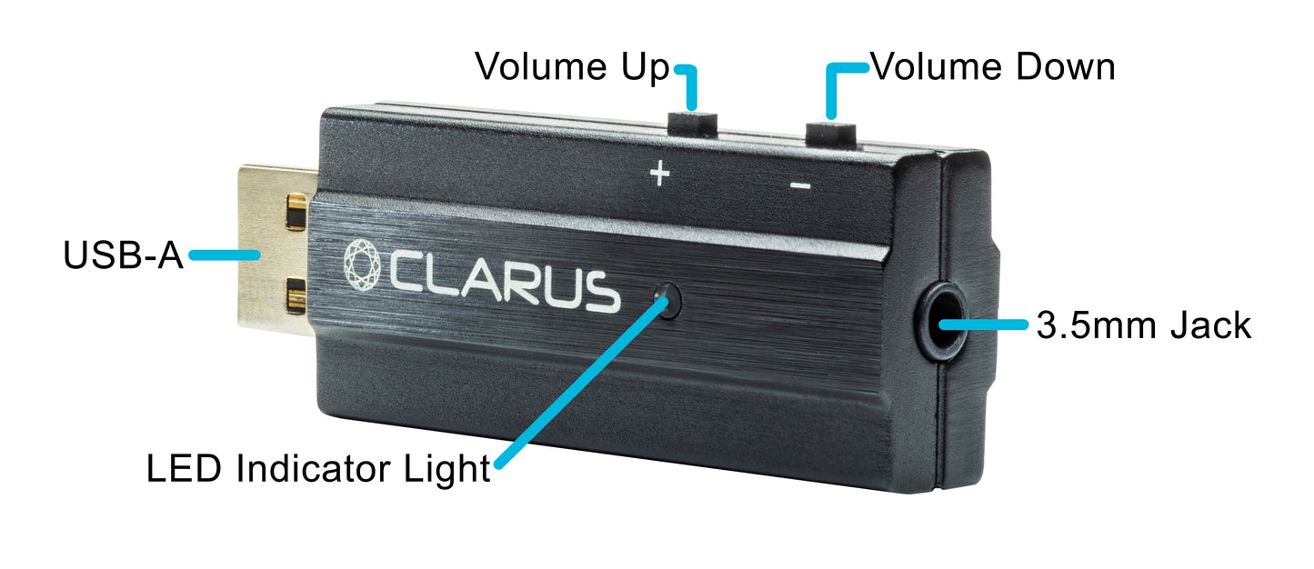 Clarus Cable CODA Portable MQA DAC
