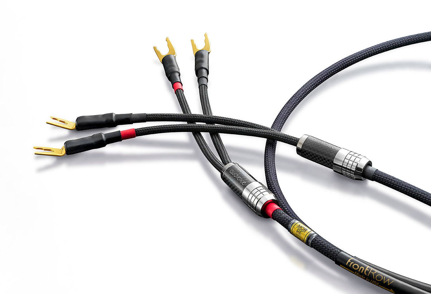 Audience frontRow Speaker Cables deliver ultimate resolution and supreme neutrality