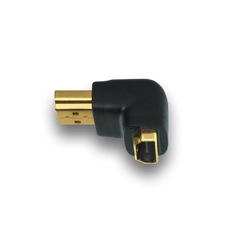 Wireworld Male to Female HDMI Angled Adapter