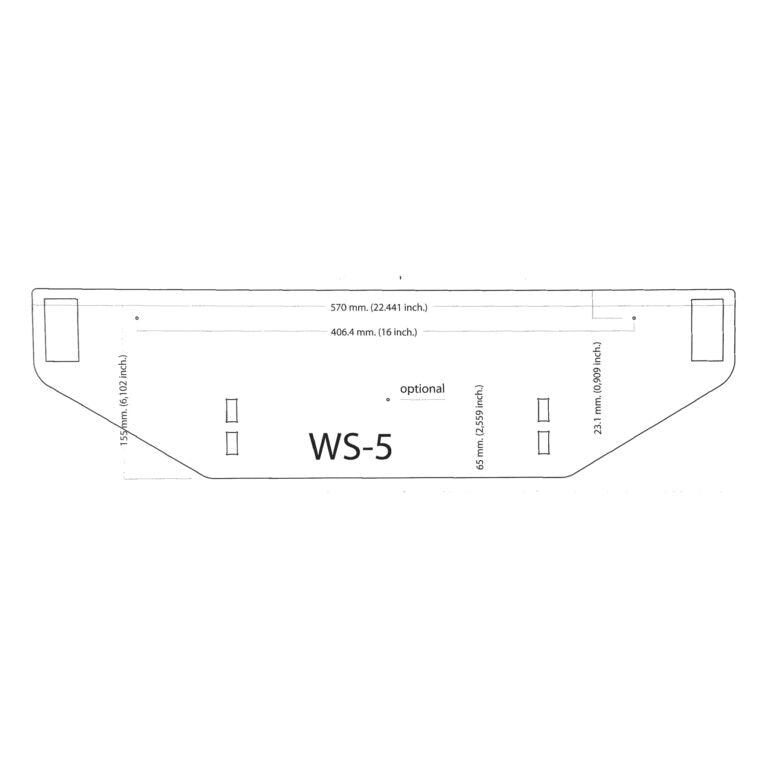 SolidSteel WS5 Turntable Wall Shelf