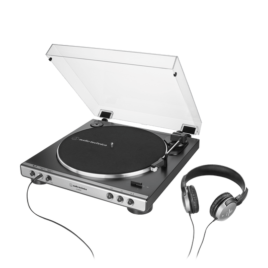 Audio-Technica AT-LP60XHP Automatic Stereo Turntable, Gun Metal