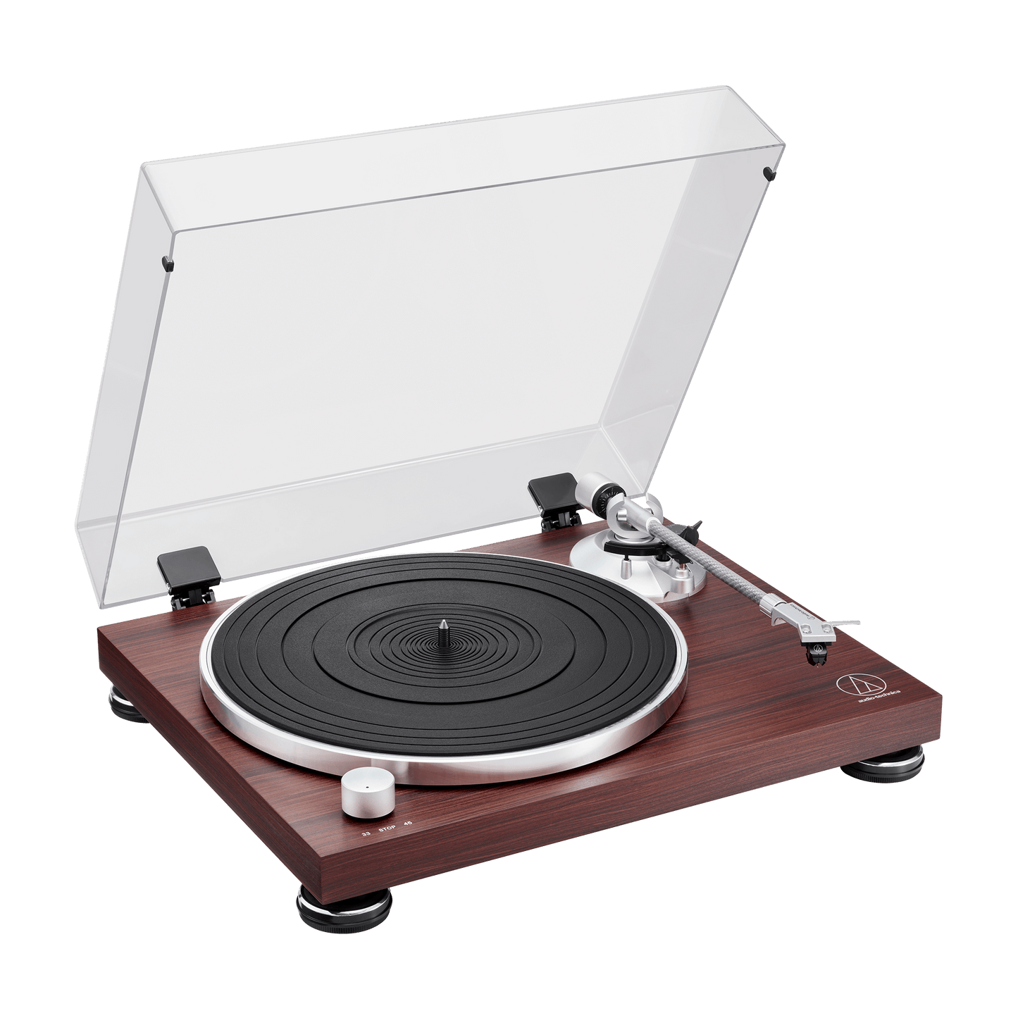 Audio-Technica AT-LPW50BT Belt-Drive Wireless Turntable - Rosewood