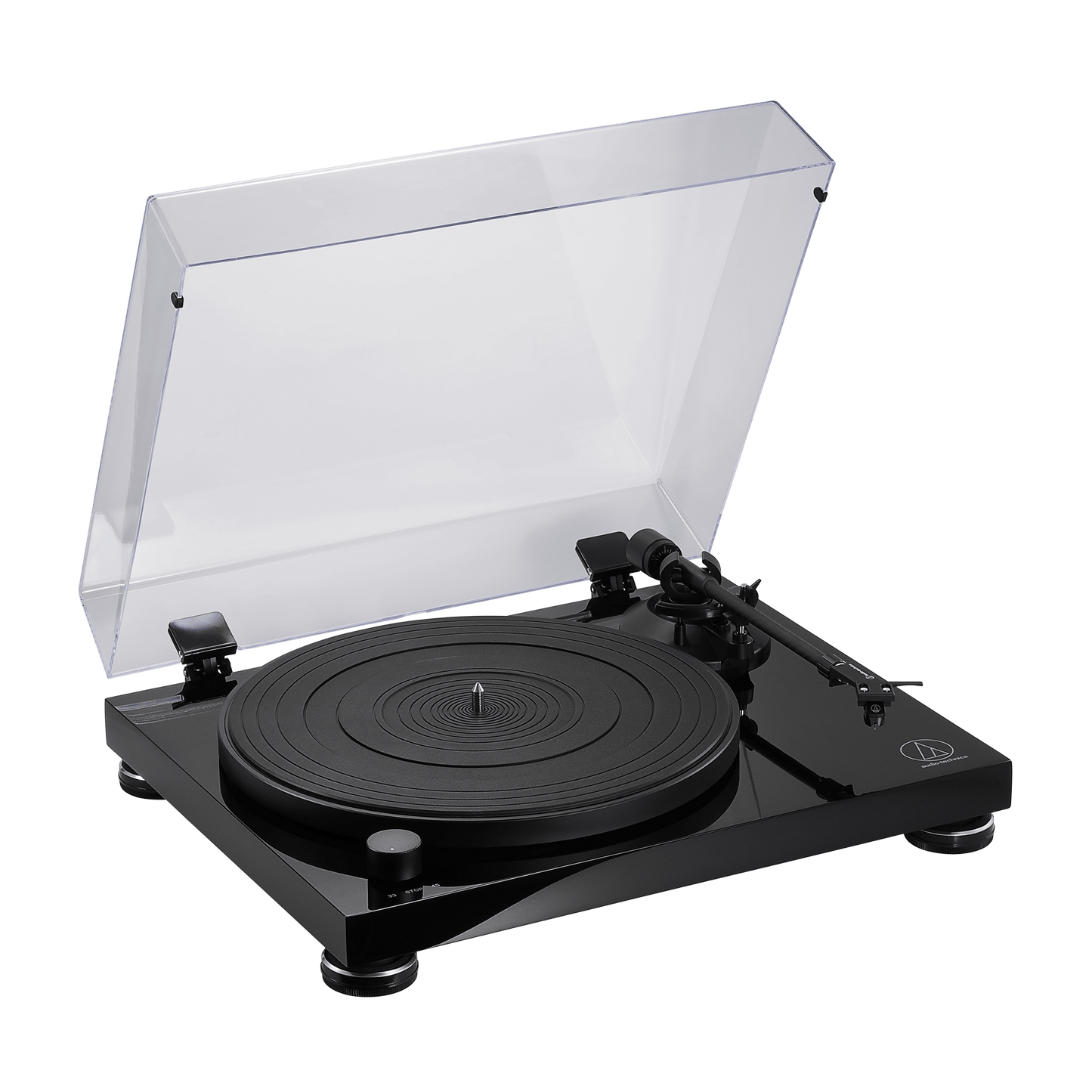 Audio-Technica AT-LPW50PB Manual Belt-Drive Turntable