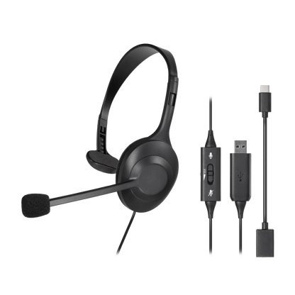 Audio-Technica ATH-101USB Single-Sided Usb Comm Headset