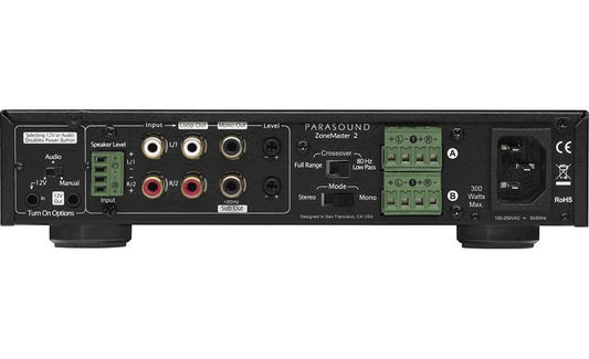 Parasound ZoneMaster 2 Stereo Power Amplifier ZM2